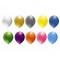 100lü 12 İnç Metalik Renk Latex Balon
