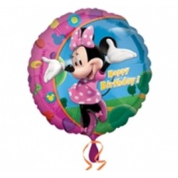 18 İnç Minnie Birthday Balon