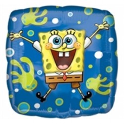 18 İnç Sponge Bob Sevinçli Folyo Balon