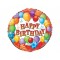 18 inç Happy Birthday Folyo Balon