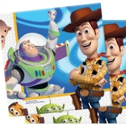 20 Adet 33x33 Cm. Toy Story 3 Kağıt Peçete