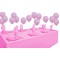 8 Kişilik Pastel Pembe Mini Set
