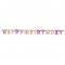 First Birthday Balloons Pink Happy Birthday Set